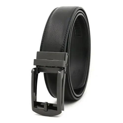 Image de Ceinture Homme Cuir Véritable - Boucle Automatique Luxe
