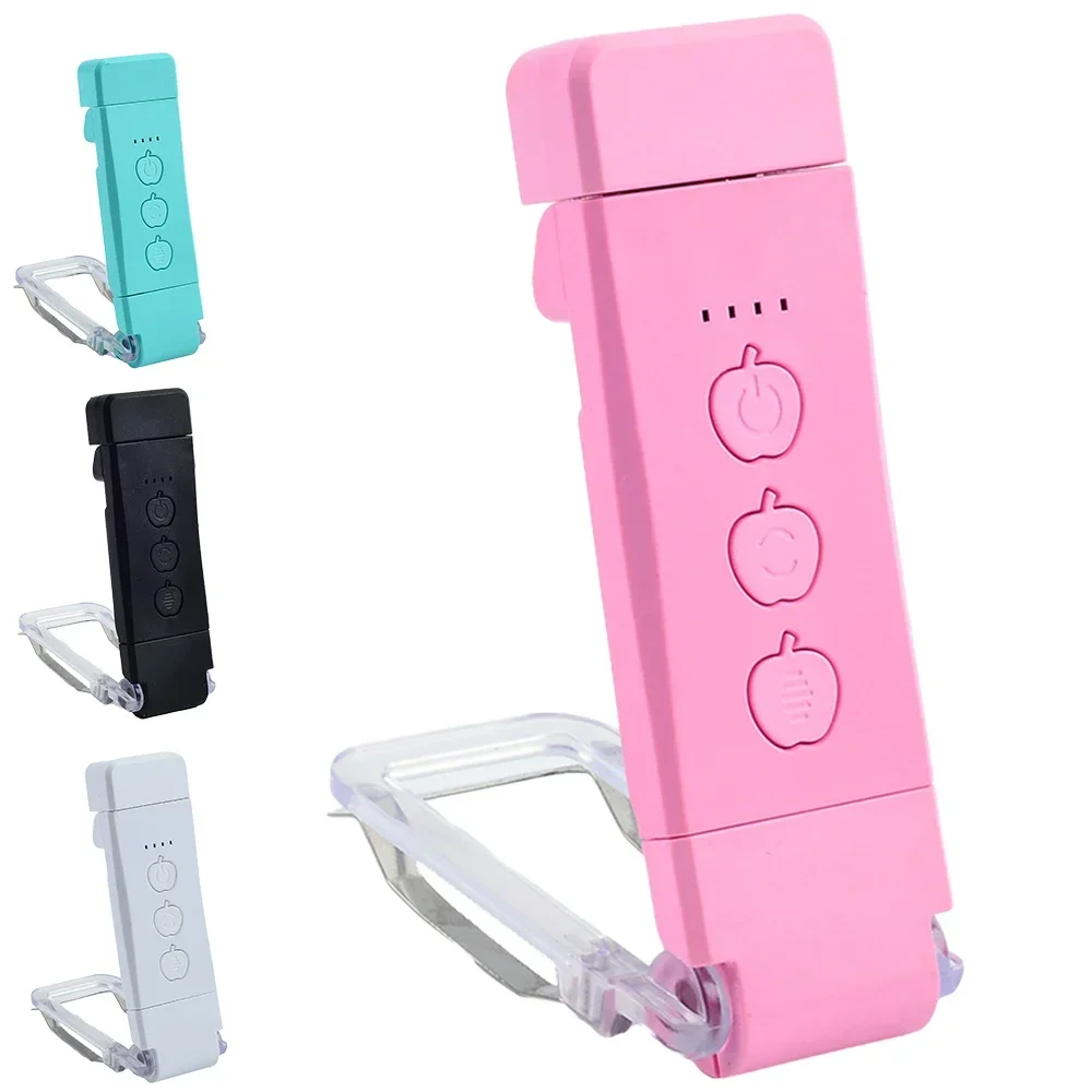 Image of USB Rechargeable LED Book Light 1800K-6000K Portable Clip Desk Light 500mAh Bookmark Reading Light Adjustable Brightness 15 Gear