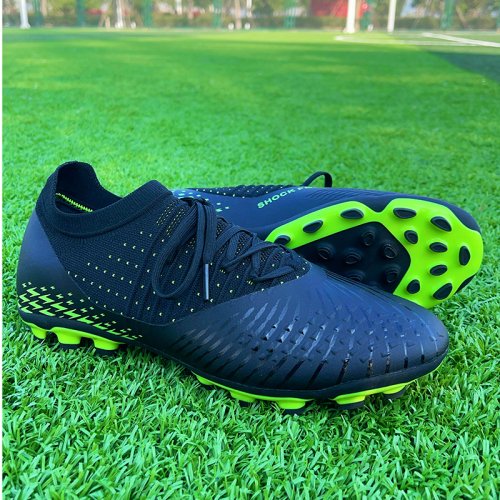 Immagine di Tacchetti da Calcio Uomo Moderni - Scarpe da Calcio per Giovani con Design Sportivo, Traspiranti e Antiscivolo per Allenamento e Partite