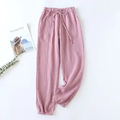 Image de Pantalon Japonais Décontracté Femme - Confort & Style