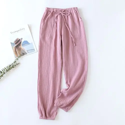 Image de Pantalon Japonais Décontracté Femme - Confort & Style