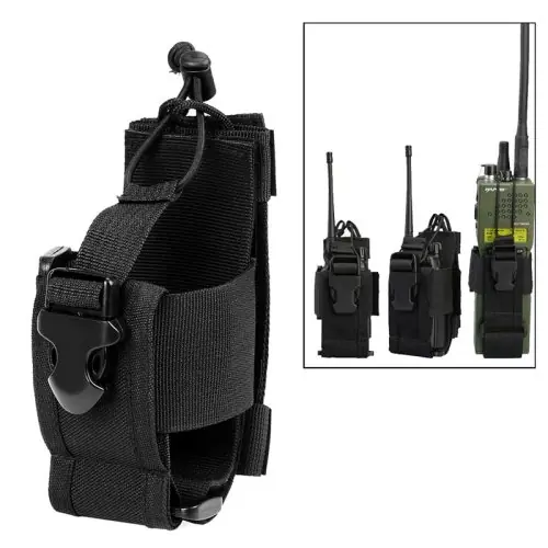 Image de Sac de Ceinture Molle pour Talkie-Walkie - Accessoire de Chasse