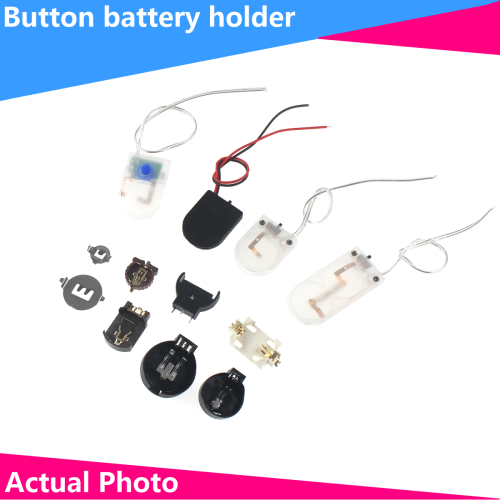 Imagen de Caja de Batería CR1220/CR2032/CR2450 con Conectores Dupont y LED