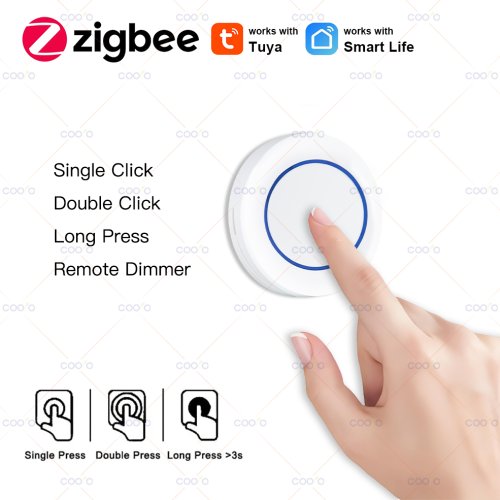 Image de Bouton Zigbee Sans Fil - Contrôle Intelligent par Application