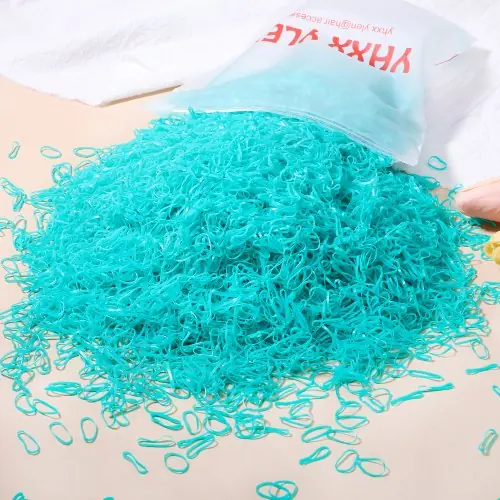 Image de 500 Bandes de Cheveux Colorées pour Filles