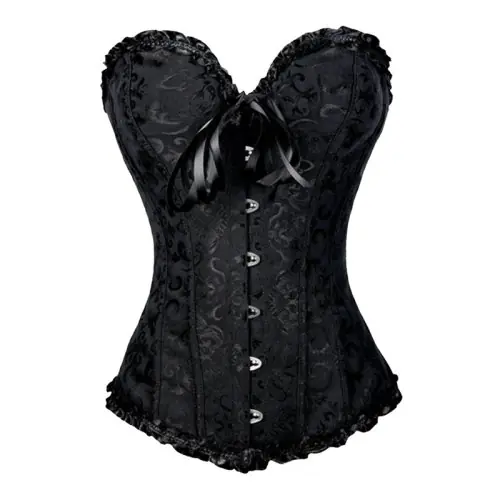 Image de Corset Vintage Dentelle - Grande Taille - Style Médiéval & Sexy