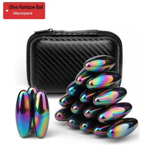 20pcs oliwkowy tęcza