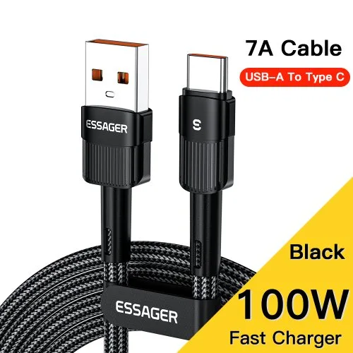 Zwart 7A 100W A naar C