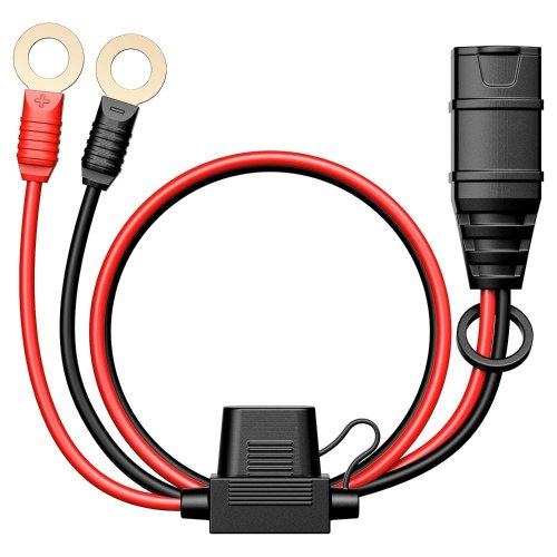 Zdjęcie Przewody ładowarkowe 55 cm, 16 AWG z zaciskami oczkowymi X-Connect M6 – delikatne połączenie do akumulatorów Noco Tender