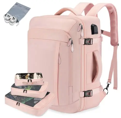 Image de Valise de Voyage Ultra-Capacité avec Cubes d'Emballage