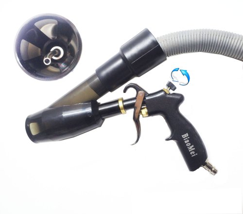 Immagine di Pistola Aspirapolvere Tornado per Auto - Pulizia Rapida e Potente Interni Veicolo con Getto d'aria Compressa