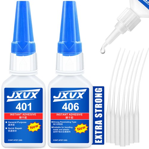 Afbeelding van Sterke Universele Superlijm 20ml – Sneldrogende Instant Lijm voor Hars, Keramiek, Metaal en Glas