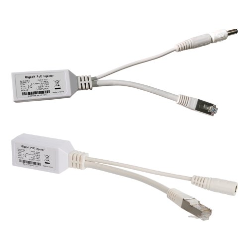 Bild von Gigabit PoE Injector & Splitter Kit – Ideal für IP-Kameras & WLAN-Access Points