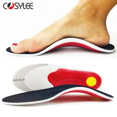 Semelles Orthopédiques Anti-Fatigue pour Pieds Plats