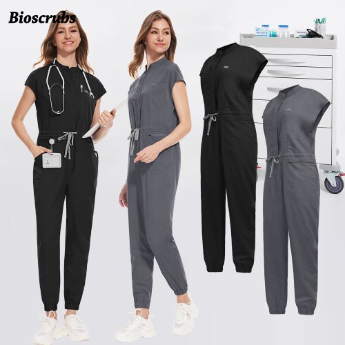 Imagen de Uniformes Médicos Profesionales para Mujer: Batas de Laboratorio, Monos Quirúrgicos y Ropa de Trabajo para Enfermeras y Profesionales de Salud