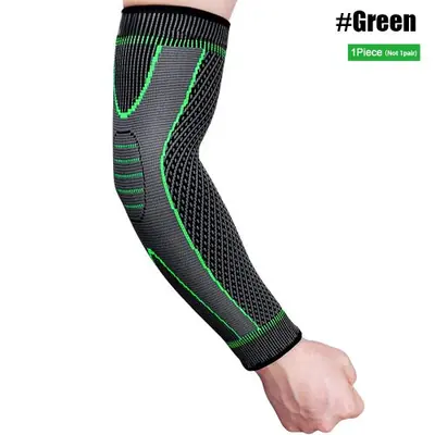 Image de Manchons de Compression Sportifs - Soutien Coudes & Bras