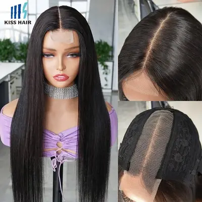 Image de Perruque Lace Front 2x6 Brésilienne Remy Lisse 250D