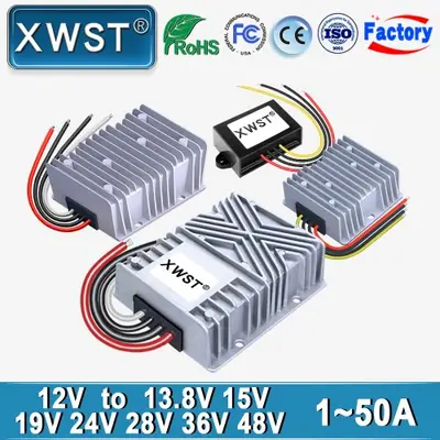 Image de Convertisseur DC-DC Boost 12V à 48V - Alimentation Portable et Voiture