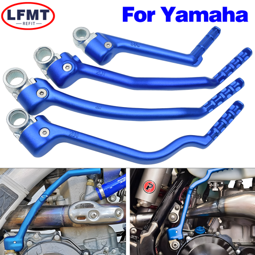 Imagen de Palancas de Pedal y Palanca de Arranque Forjadas para Yamaha YZ WR 125, YZ250, YZ250F, YZ250X, YZ250FX, YZ450F, YZ450FX, WR450F (1986-2023)