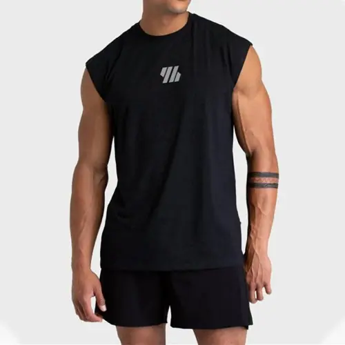 Image de Gilet de Sport Homme Sans Manches Séchage Rapide