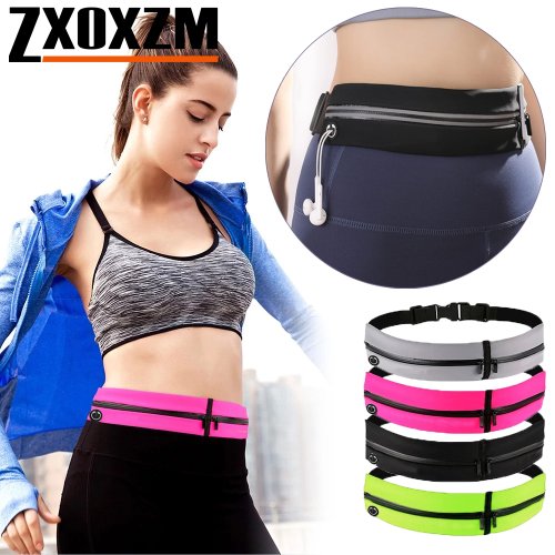 Image of Waterproof Running Waist Pack with Adjustable Belt – Lightweight, Durable Design for Jogging, Hiking, Cycling, and Travel