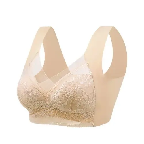 Image de Soutien-Gorge Push-Up Glacé Soie Sans Couture - Grande Taille