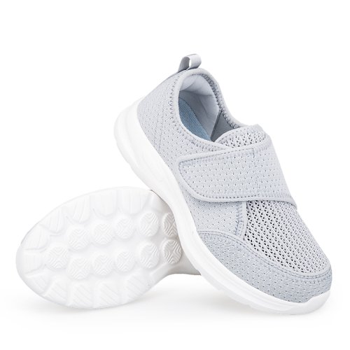 Immagine di Nuove donne ortopedia piedi larghi gonfi scarpe casual da passeggio unisex pollice eversione regolaz...