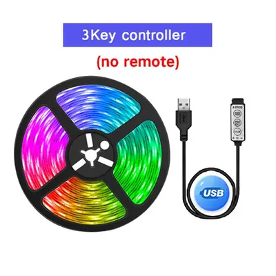 Image de Bande LED RGB USB avec Sync Musique - Éclairage Ambiance