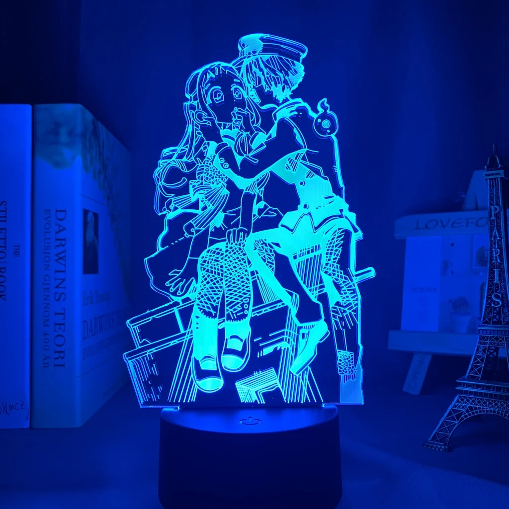 Imagen de Lámpara 3D Hanako Kun: Ilumina tu Dormitorio con Estilo Anime