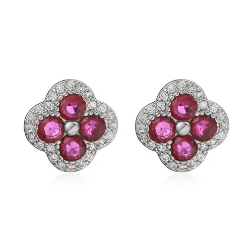 Argent rose rouge