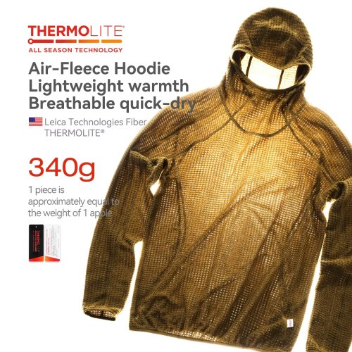 Image de Sweat à Capuche Thermolite Hiver - Léger & Chaud Unisexe