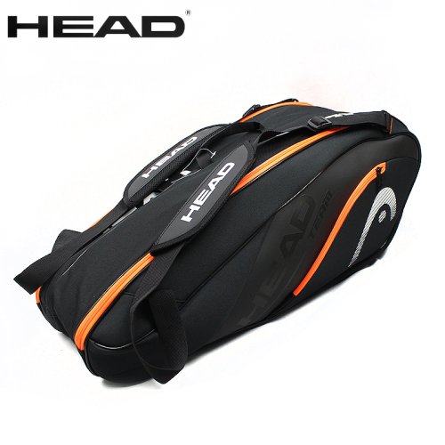 Immagine di Zaino Sportivo Head Originale per Racchetta da Tennis, Borsa da Tennis con Capacità per 6-9 Racchette, Ideale per Padel, Badminton e Beach Paddle – Design Moderno e Resistente per Uomini