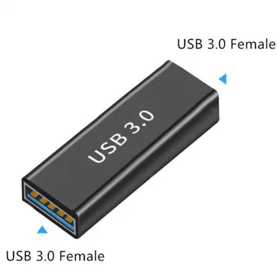 Image de Adaptateur USB 3.0 Mâle/Femelle - Connecteur Durable pour PC Portable
