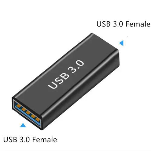 Image de Adaptateur USB 3.0 Mâle/Femelle - Connecteur Durable pour PC Portable