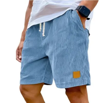 Image de Shorts Velours Côtelé Homme - Style Harajuku Décontracté