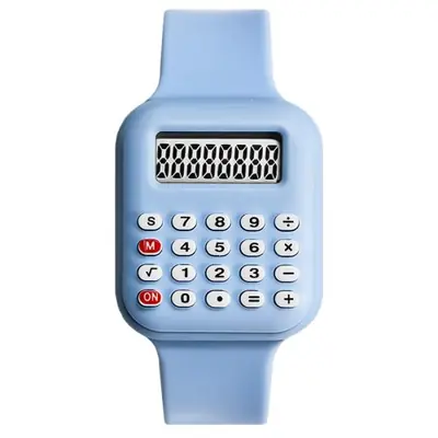 Image de Montre Calculatrice LED pour Enfants - Design Animé & Sportif