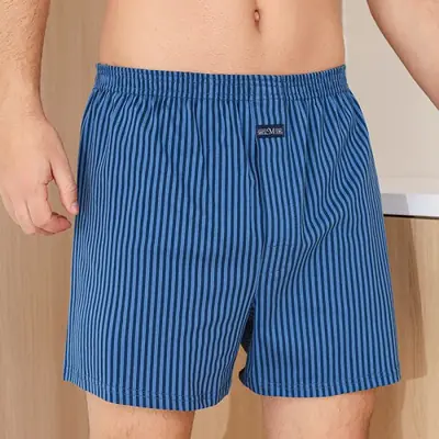 Image de Pantalon de Sous-Vêtements Homme Grande Taille - Coton Respirant