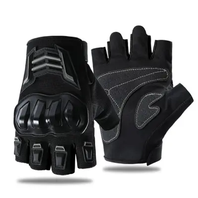 Image de Gants Demi-Doigt Homme - Protection Moto & Vélo