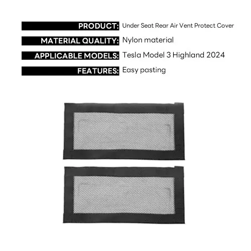 Image de Protection Anti-Blocage Grille Arrière Tesla Model 3 2024