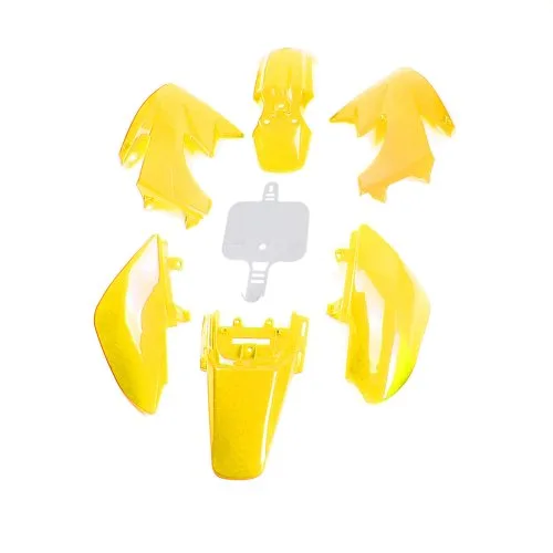 Geel plastic