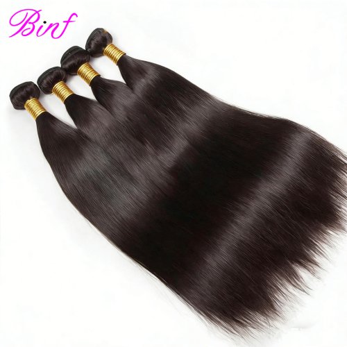 Immagine di Estensioni Capelli Umani Lisci Brasiliani 100% Naturali