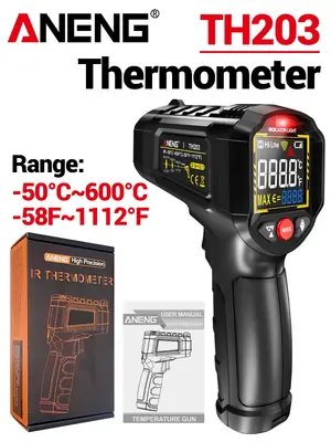 Image de Thermomètre Infrarouge Industriel ANENG TH203 - Précision à Distance