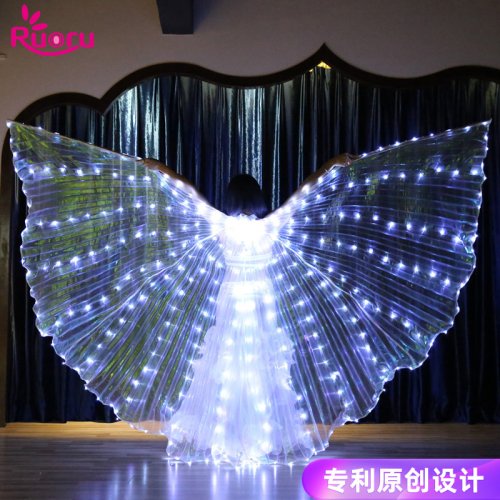 Bild von Leuchtende LED-Flügel – Magische Kostümzubehör für Bühne & Party