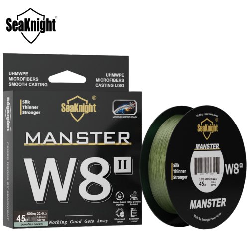 Imagen de Línea de Pesca Trenzada Seaknight Monster Manster W8 II - Alta Resistencia y Suavidad