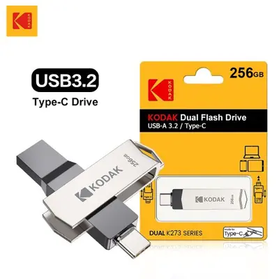 Image de Clé USB Kodak Type-C Ultra Rapide 32GB-256GB