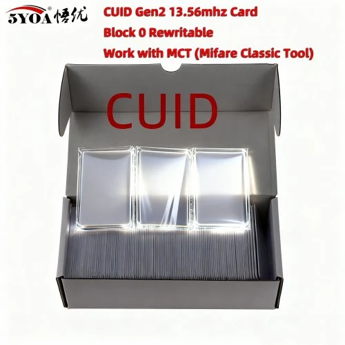 200pcs cuid tarjeta