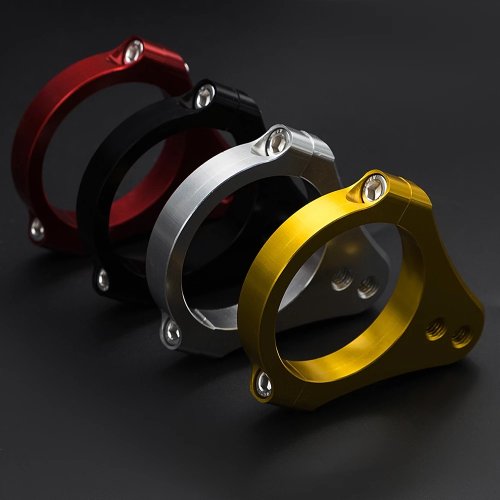 Immagine di 27 29 30 31 32 33 35 37 39 41 43 45 47 48 49 50 51 52 53 54 55 58 60mm Nero Ammortizzatore di Sterzo Stabilizzatore Ammortizzatore Staffa Forcella