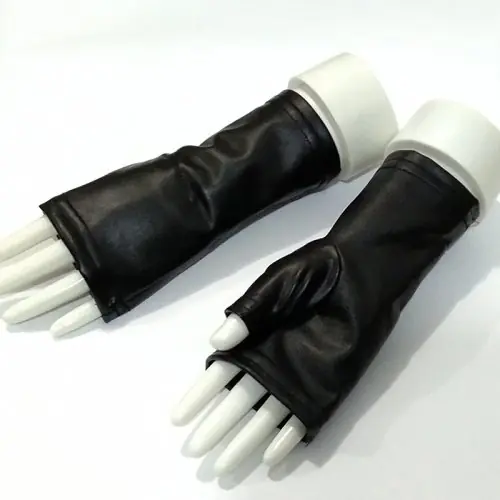 Image de Gants de Danse Sexy en Cuir PU - Style Punk & Mode