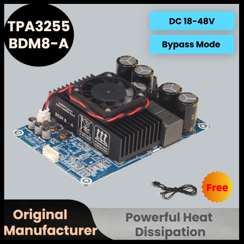 Afbeelding van TPA3255 2x300W Klasse D Versterkerbord - HIFI Audio Voor Thuis