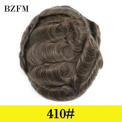 Image de Toupet Homme Gris Blanc - Cheveux Naturels & Discrètement Réalisé